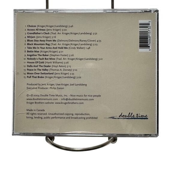 Choices by Krüger Brothers (CD, 2004, Double Time)  Canada Import - Picture 2 of 5